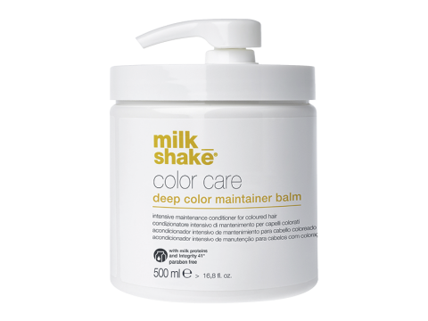 MILK_SHAKE deep color maintainer intensyvaus poveikio balzamas dažytiems plaukams, 500 ml+10 ml MILK_SHAKE kosmetika plaukams